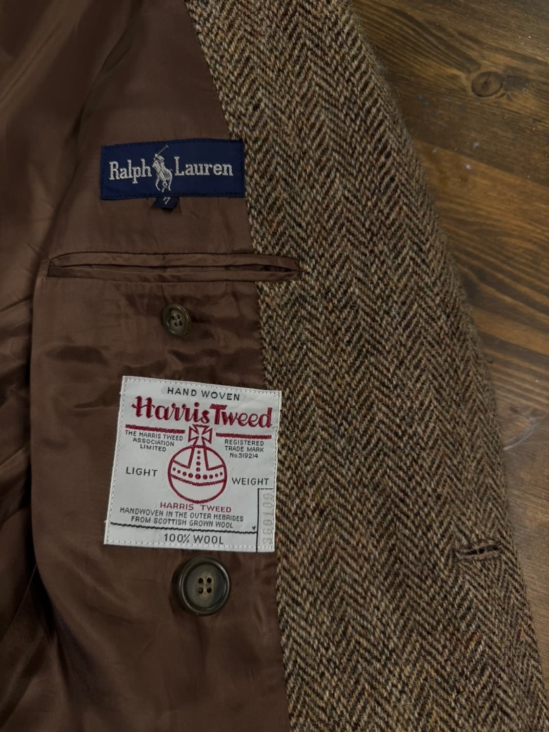 폴로 랄프로렌 헤링본 코트 여성44-55 상품이미지9