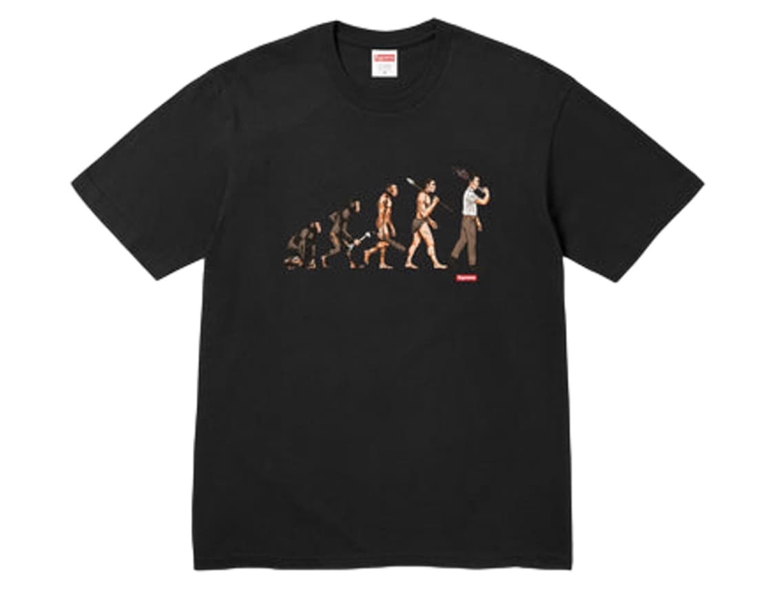 슈프림 에볼루션 티셔츠 블랙 - 26SS 상품이미지1