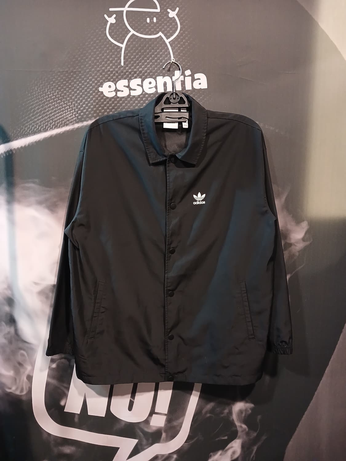 아디다스 블랙 코치 자켓 상품이미지1