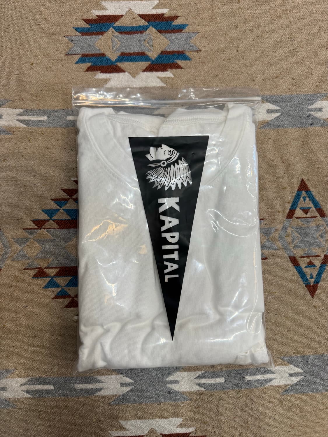 [L] 캐피탈 20 저지 패넌트 티셔츠 3 플래그 화이트 상품이미지7