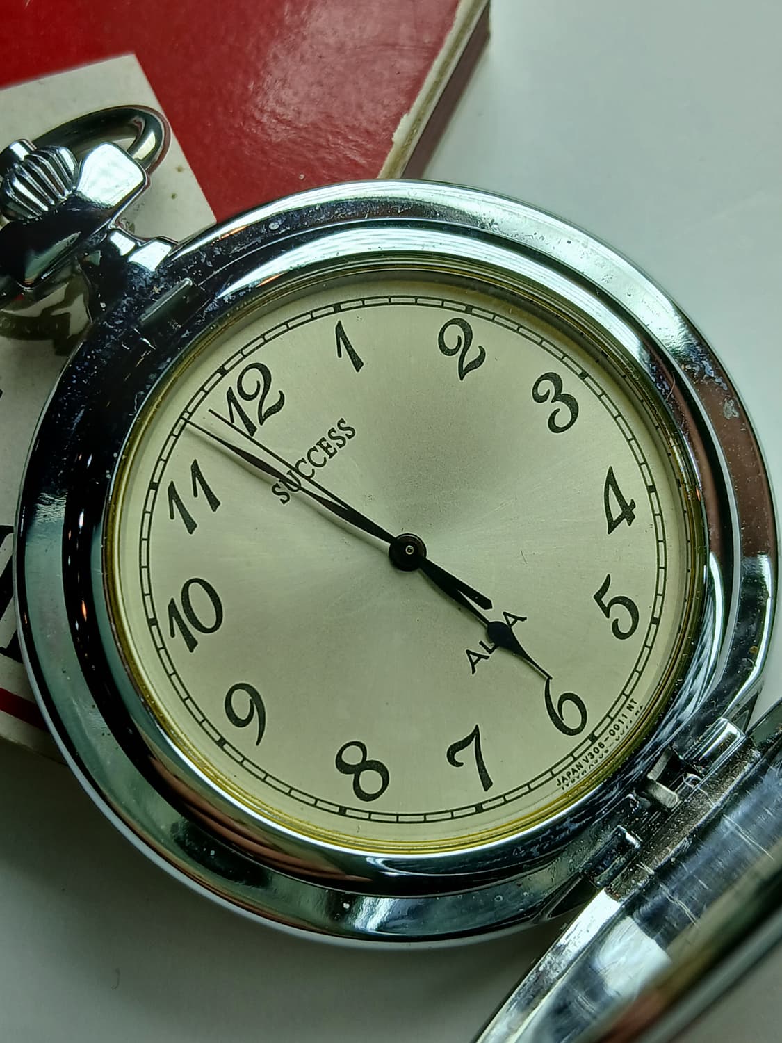 빈티지 SEIKO SUCCESS ALBA 쿼츠 회중시계 상품이미지2