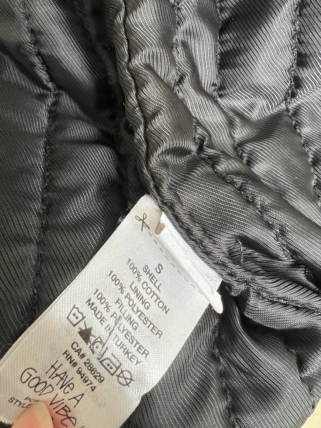 스투시 더블 다이 워크 자켓 블랙 상품이미지4