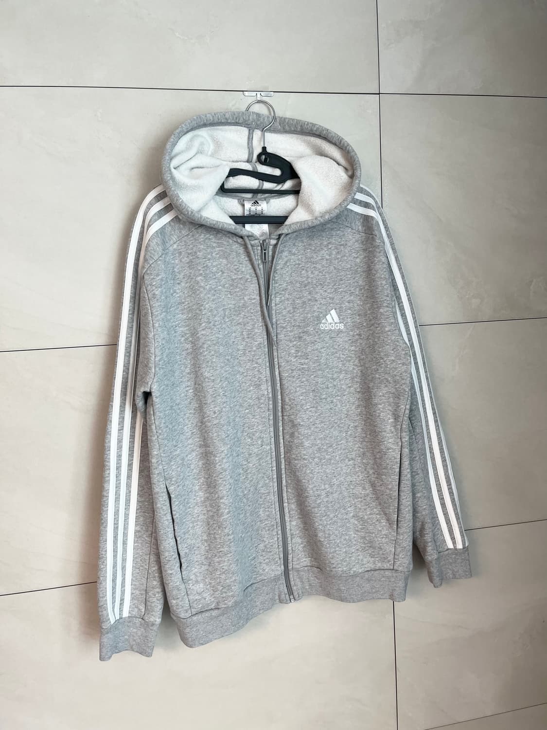 아디다스 민트급 후드집업 그레이 [M] 상품이미지2