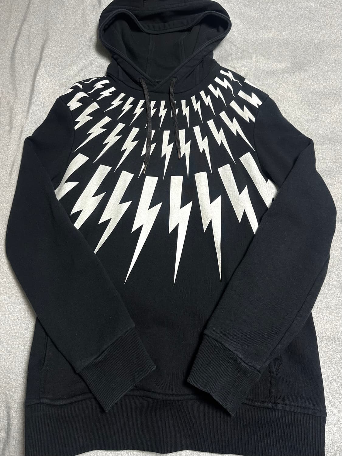 Neil Barrett 닐바렛 후드티 블랙 S 상품이미지1