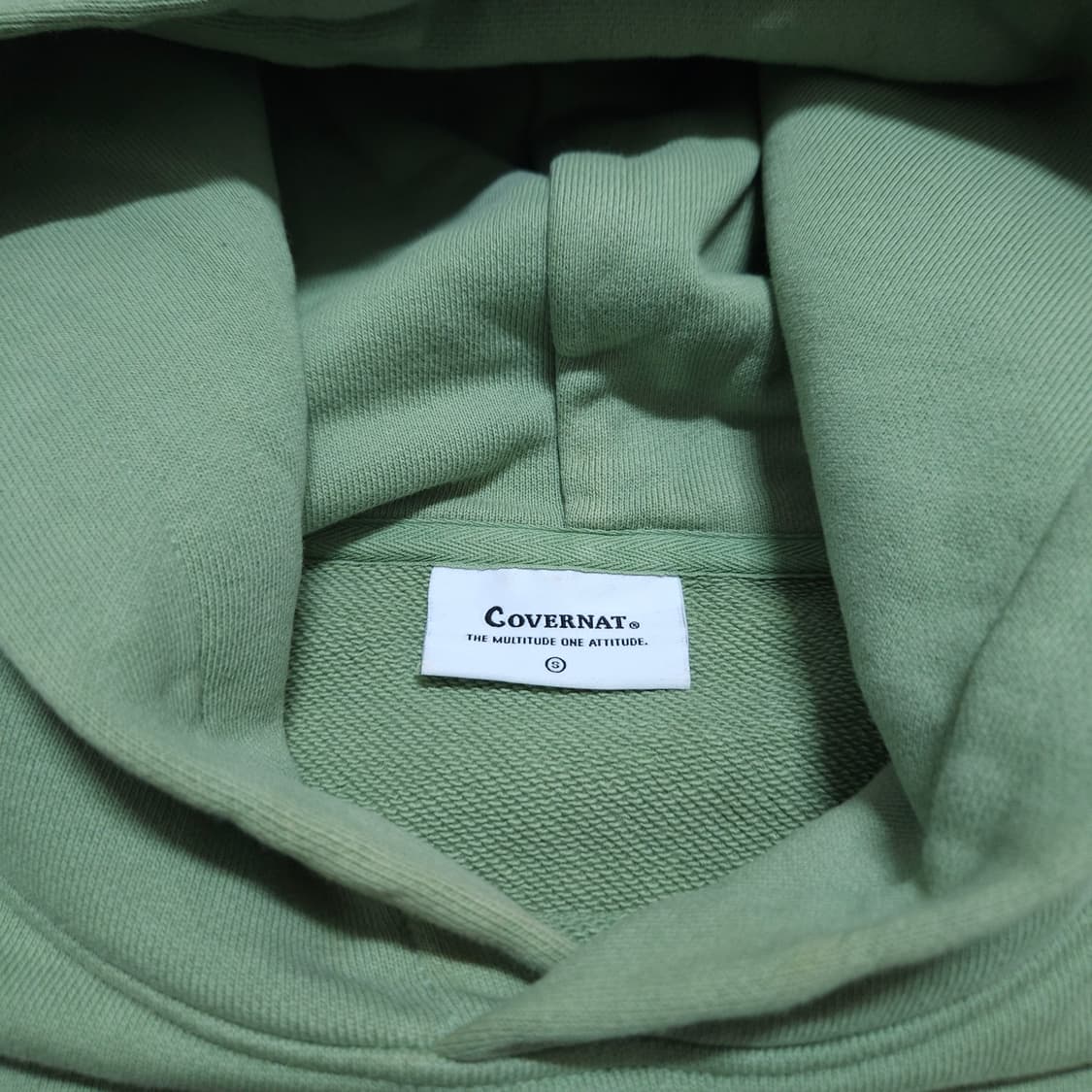 커버낫) S(95~) 공용 오버핏 후드티셔츠 / 왕눈이샵 상품이미지8