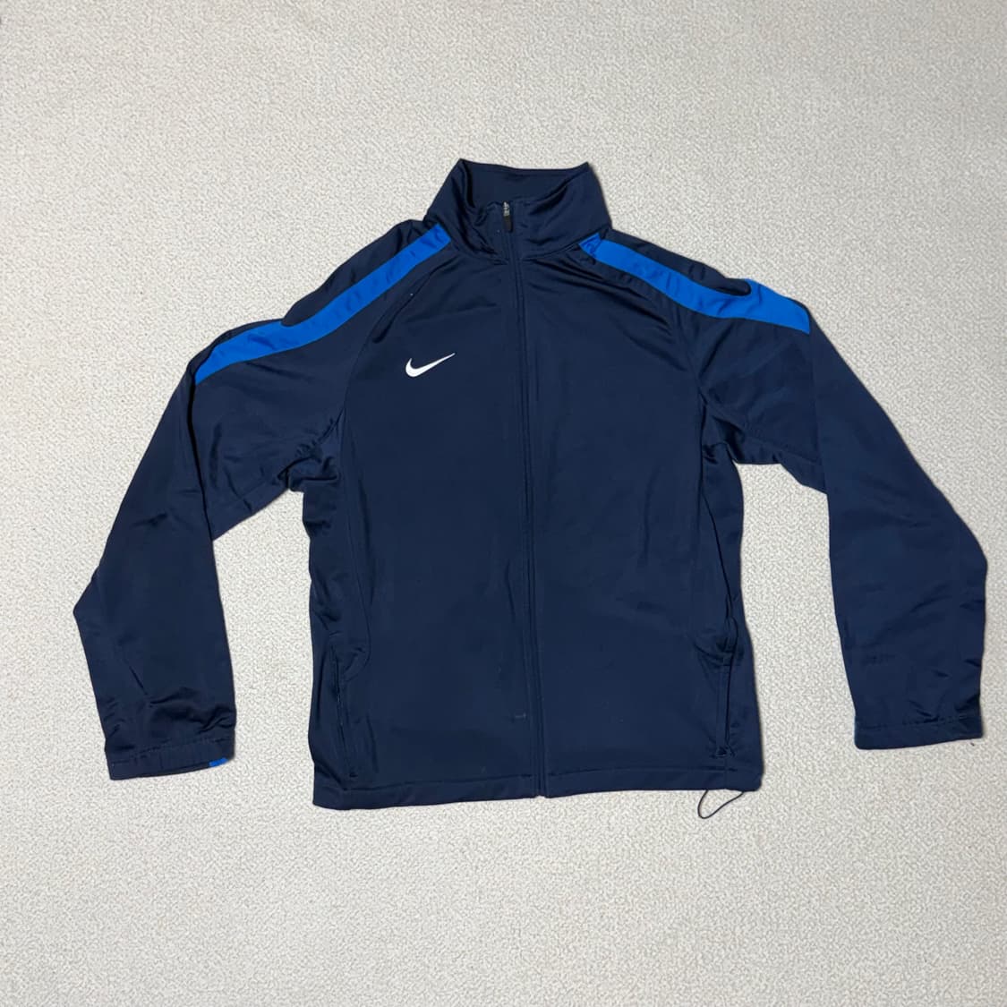 나이키 L 스우시 로고 트랙탑 져지 자켓 네이비 상품이미지1