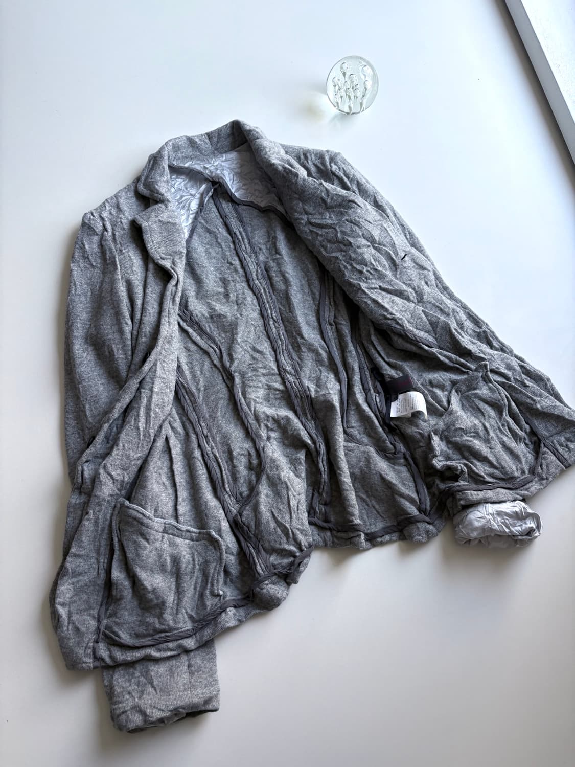 요지 야마모토 느와르 주름가공 자켓 상품이미지8