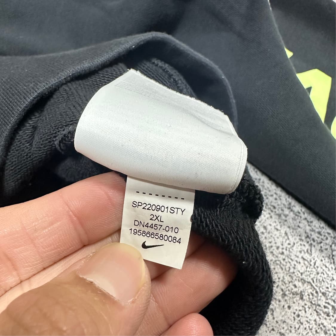 ✨ (바배) 나이키 월드 투어 빅로고 후드티  상품이미지5