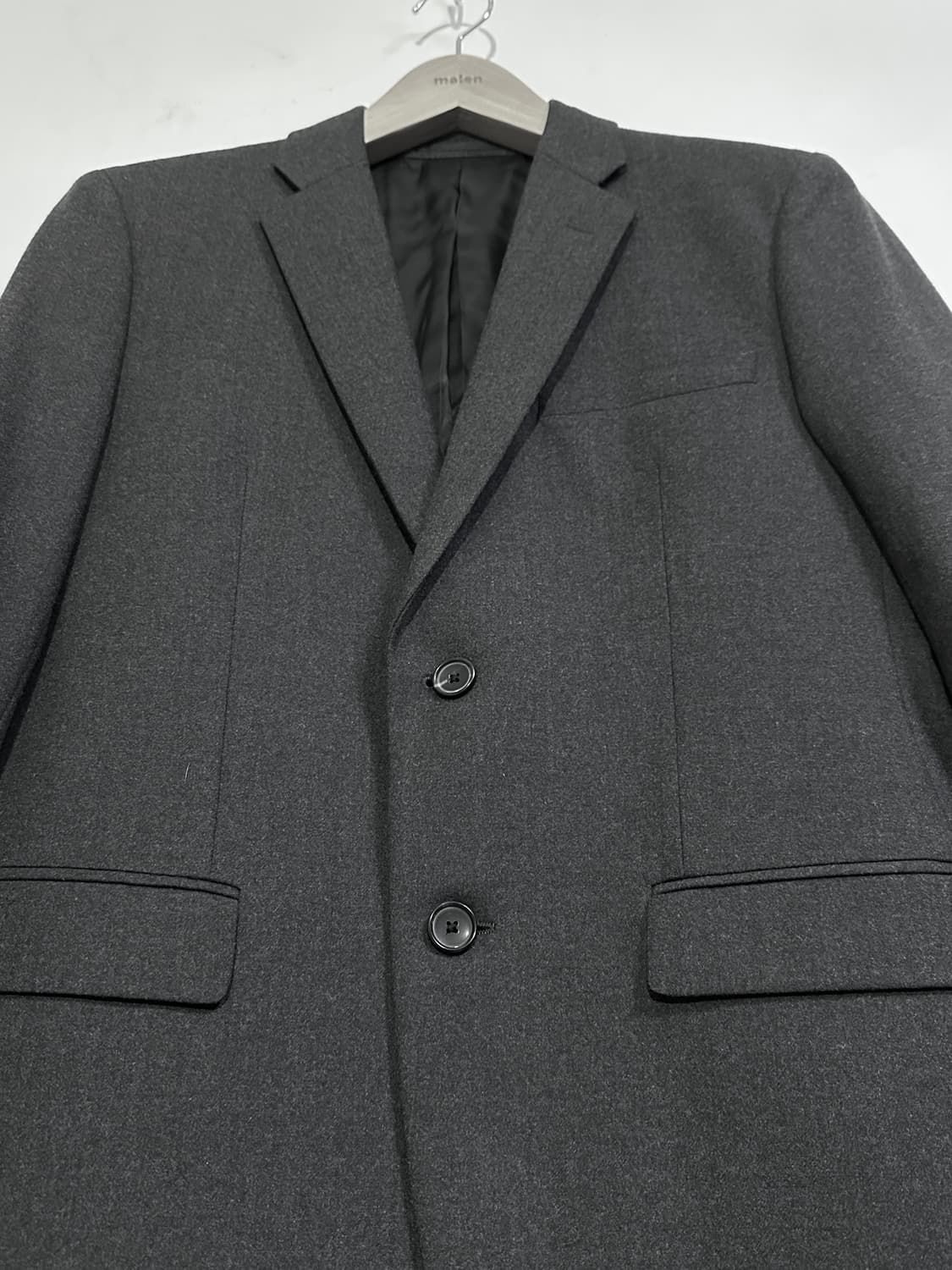띠어리 울 블레이저 정장 자켓 38R/100/차콜그레이 상품이미지6