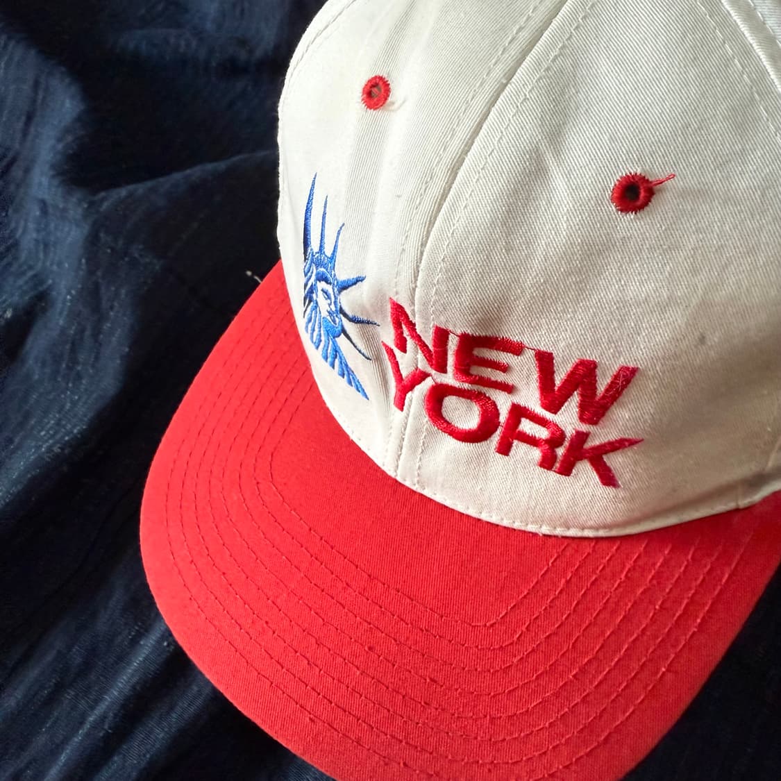 USA 빈티지 뉴욕 자수 스냅백 OS 상품이미지3