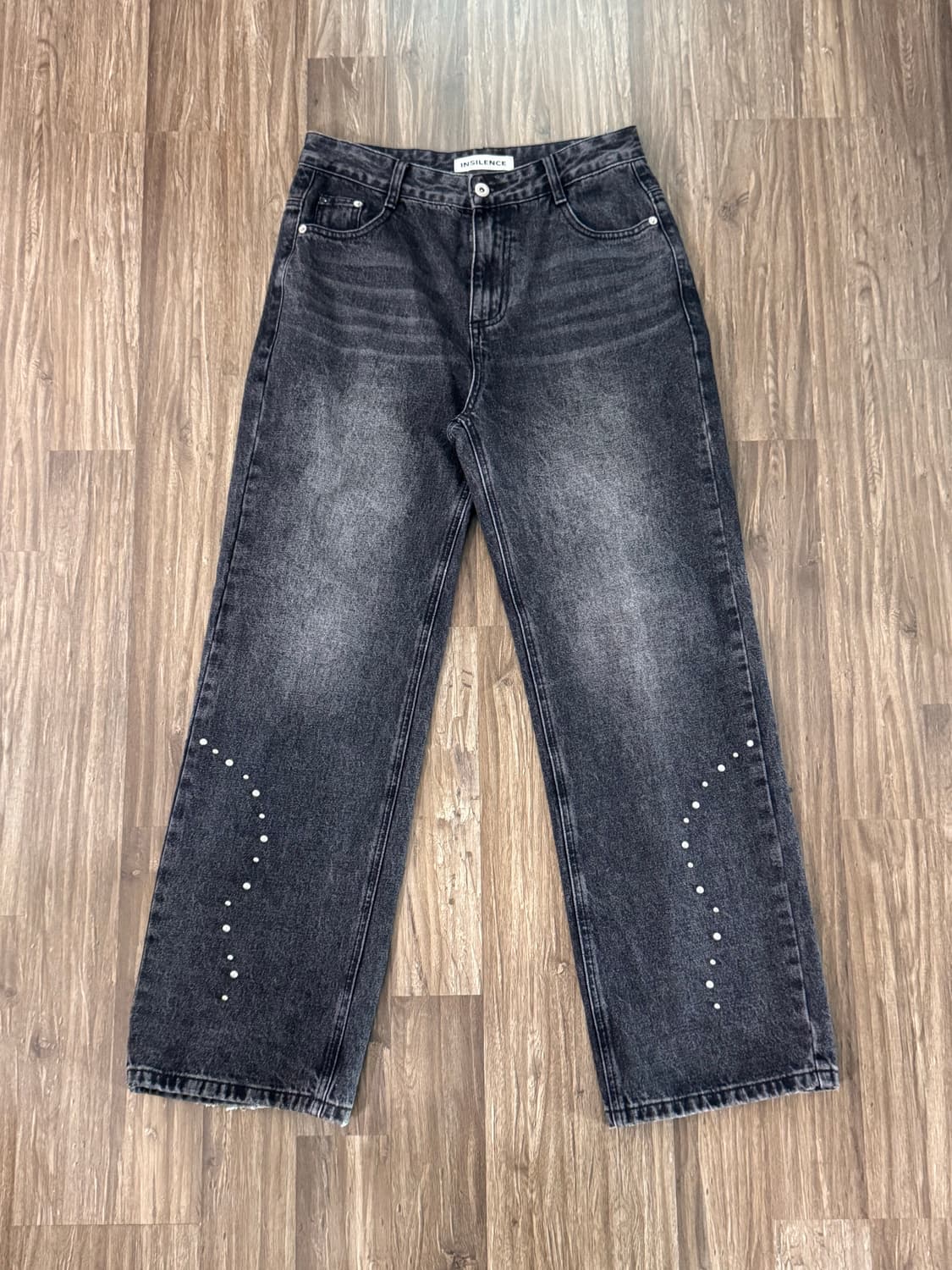 Insilence western stud straight pant 상품이미지2