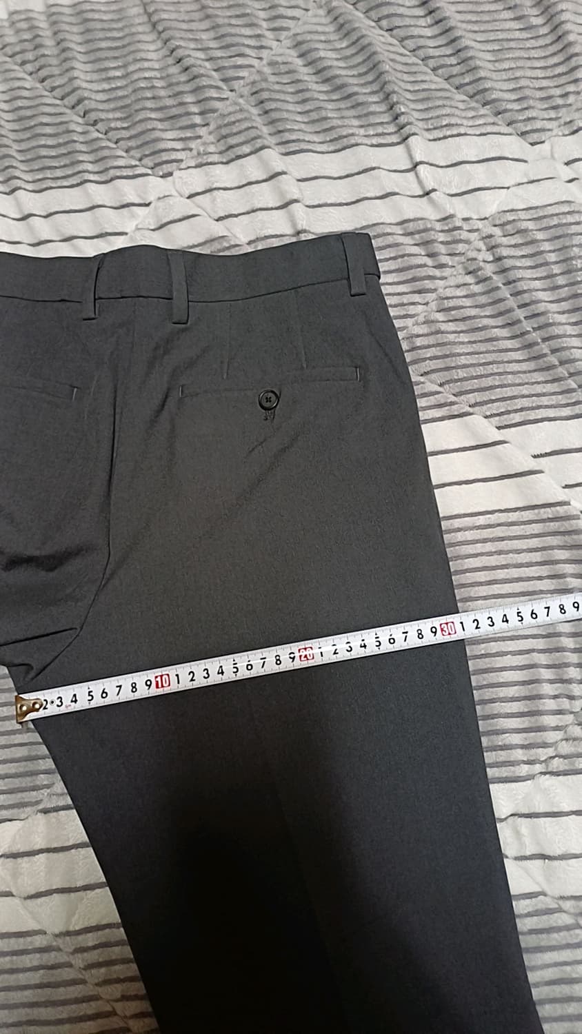 무신사 슬랙스 31인치 기장105 상품이미지7