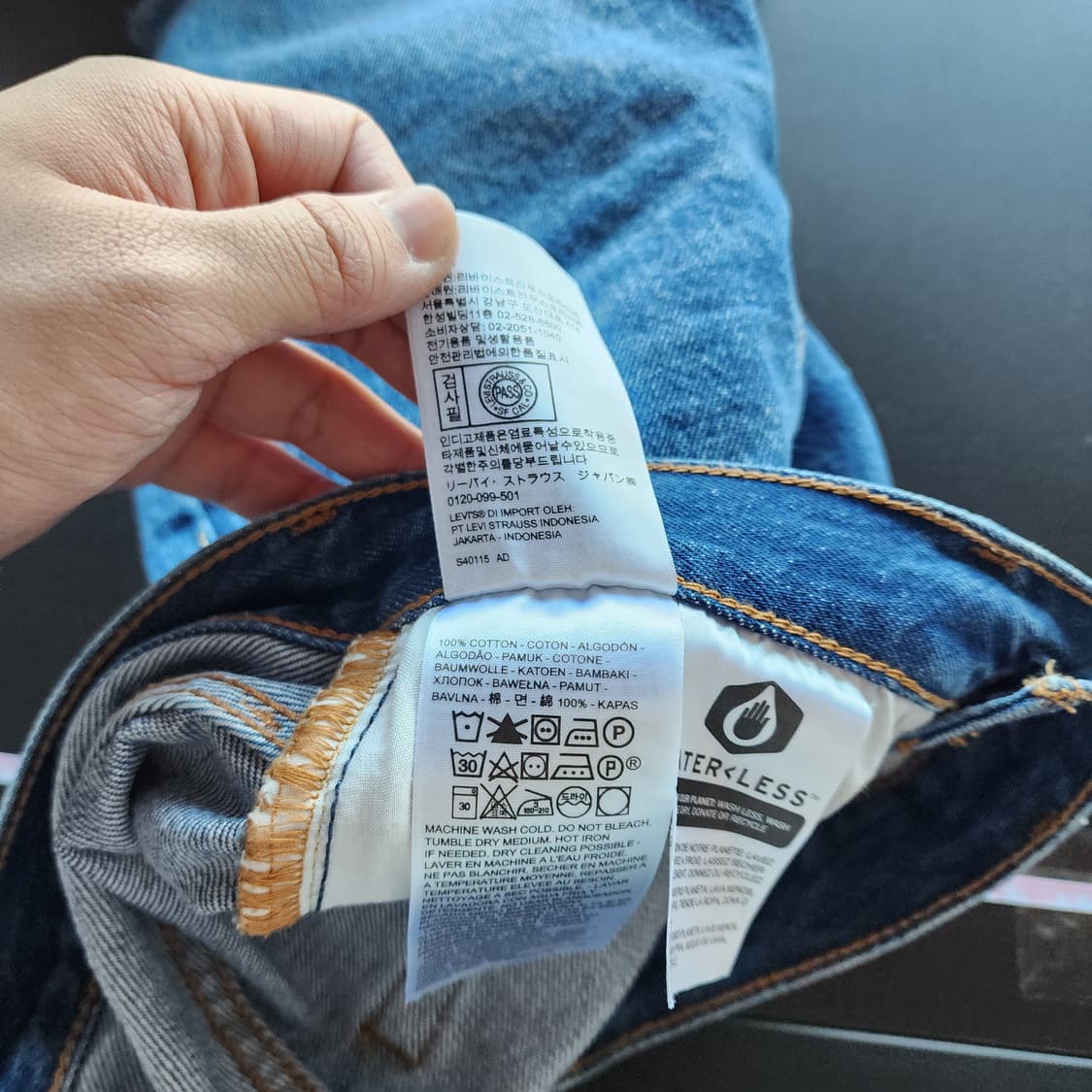 리바이스 데님 미니스커트 청치마 상품이미지8