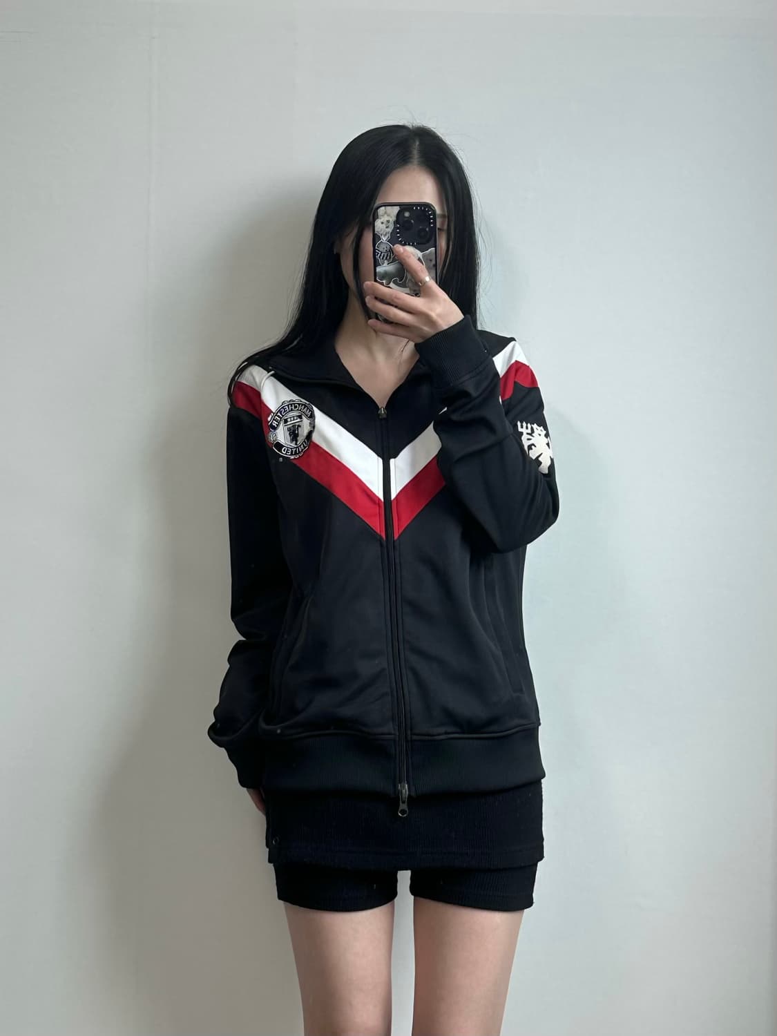 나이키 맨유 검빨 블랙 트랙탑 져지 상품이미지1