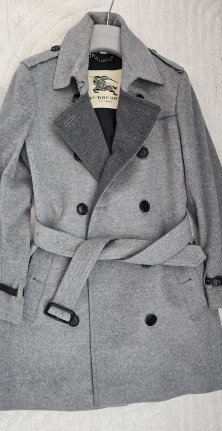 버버리 런던 케시미어 혼방 코트 정품 상품이미지1