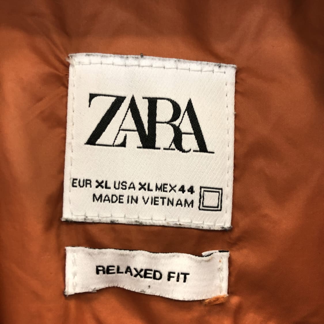 자라 릴렉시드 패딩셔츠 XL  상품이미지5