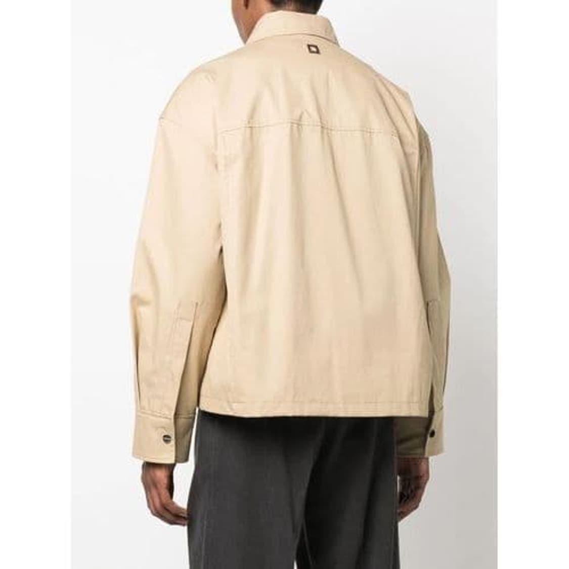 [새제품]52 우영미 자켓 크롭자켓 베이지 숏자켓 셔츠자켓 블루종 상품이미지2