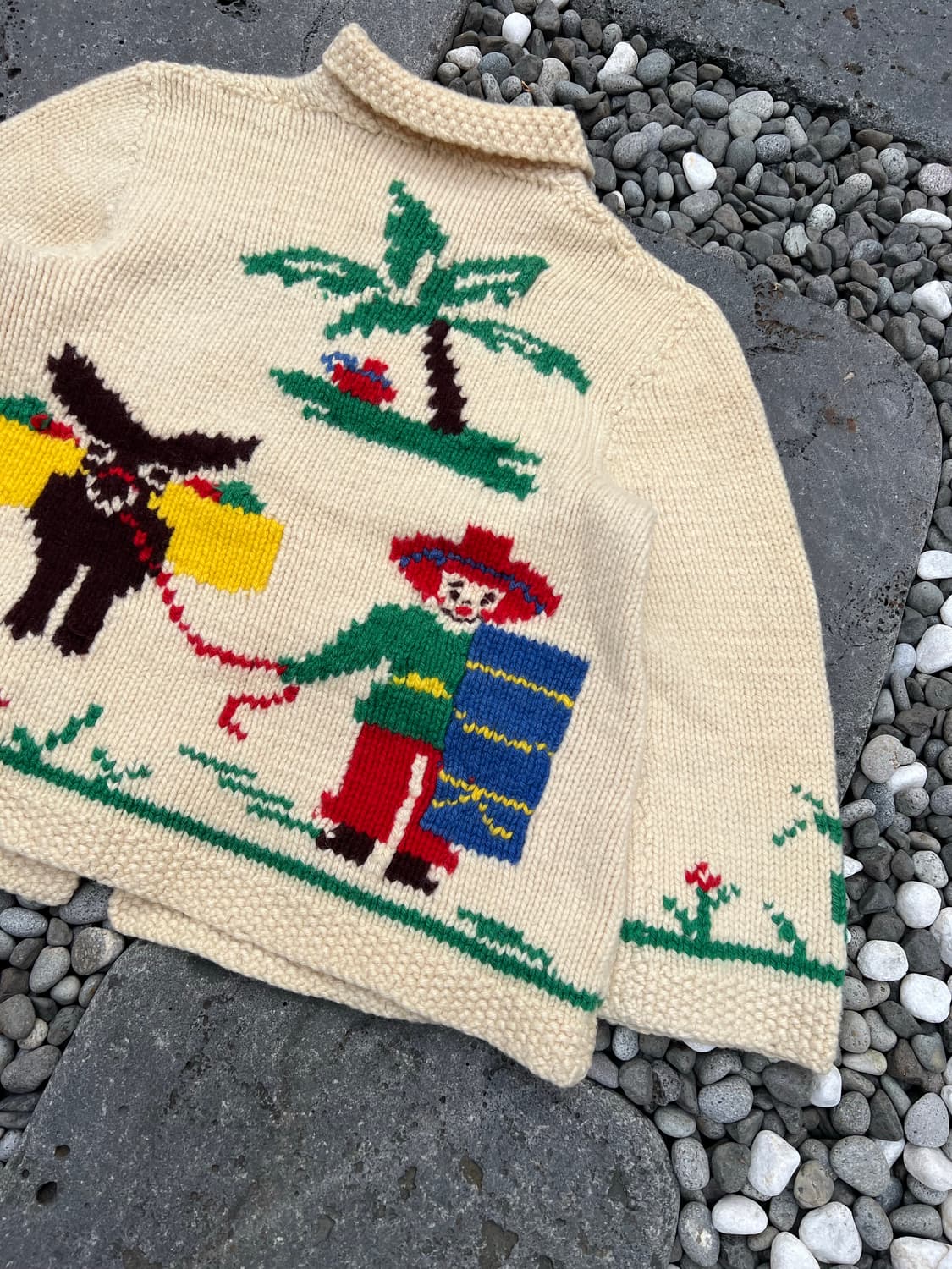 1950s MEXICAN NOVELTY COWICHAN 빈티지코위찬가디건 상품이미지8