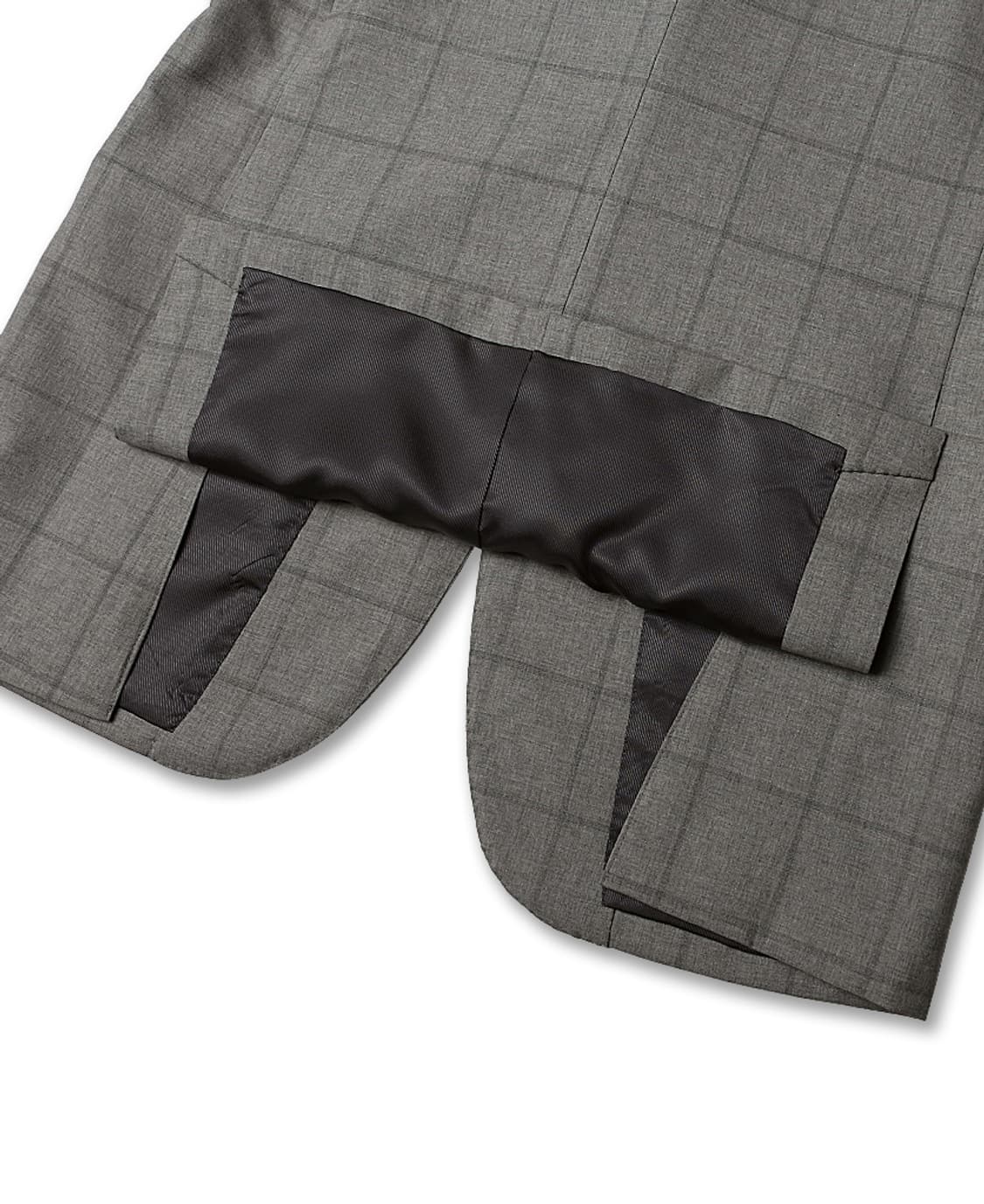 소버린 하우스 [Sovereign House] 라이트 그레이 울 체크수트 상품이미지5