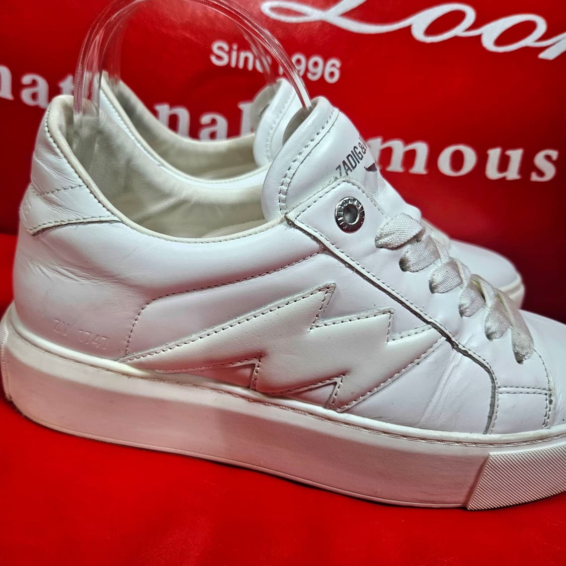 쟈딕앤볼테르 라 플래시 청키 스무스 송아지가죽 스니커즈 상품이미지4