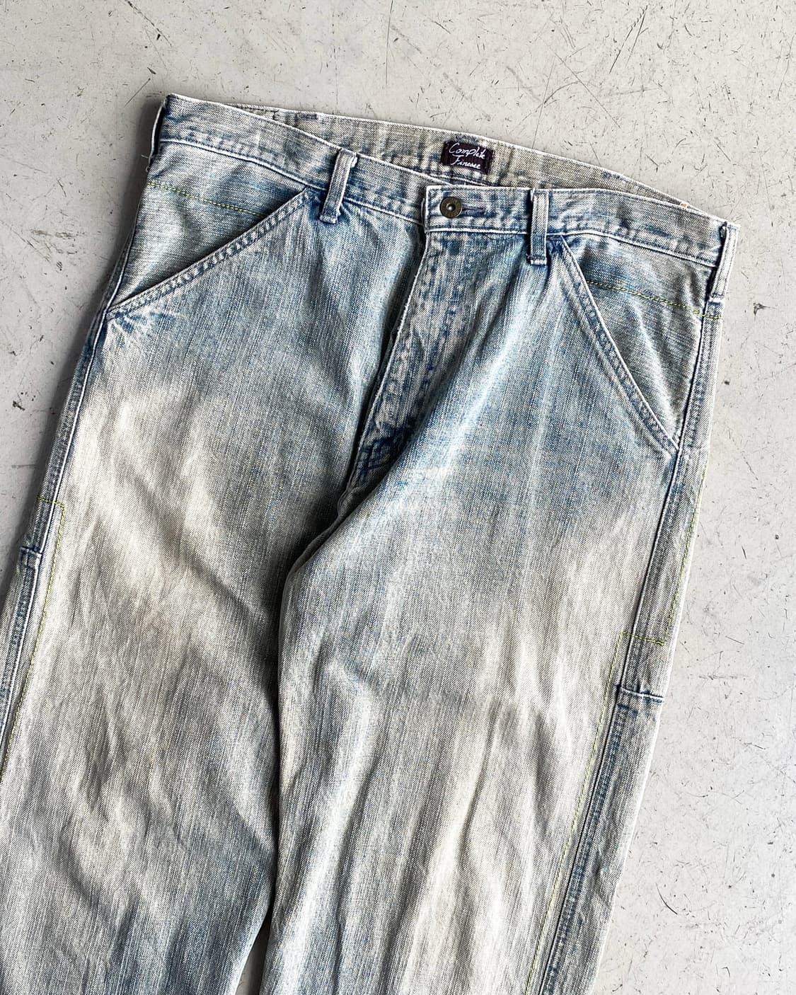 Complete Finesse 포켓 워싱 데님 팬츠 상품이미지4