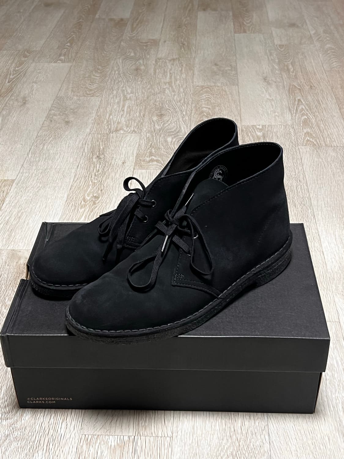 클락스 데저트부츠 블랙 uk9.5 상품이미지1