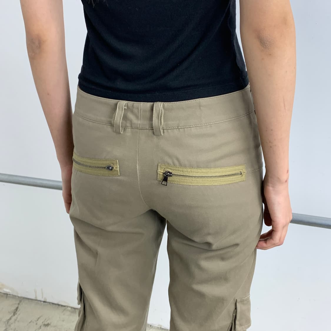 00s 닐바렛 아카이브 파라슈트 카고 팬츠 상품이미지5