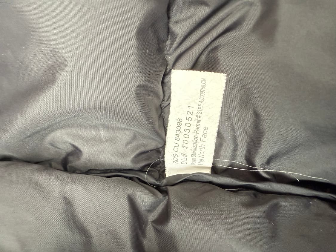 노스페이스 눕시700 블랙 패딩 상품이미지4