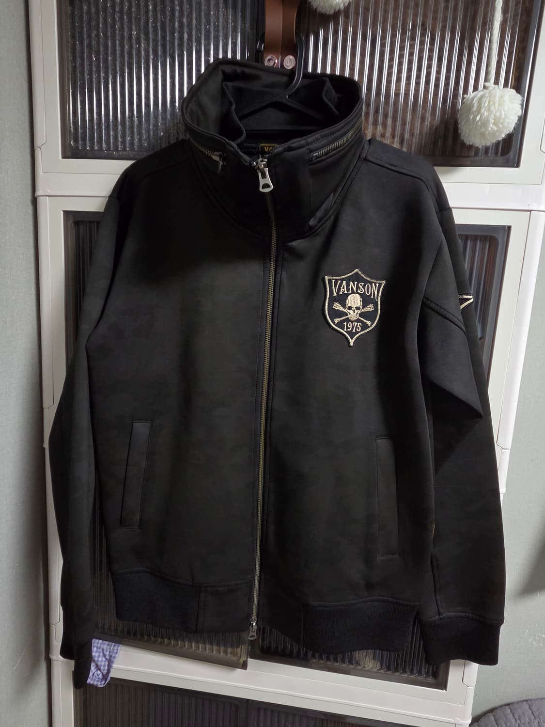 밴슨 vanson 카모 하이넥 2-way 투웨이져지 상품이미지1