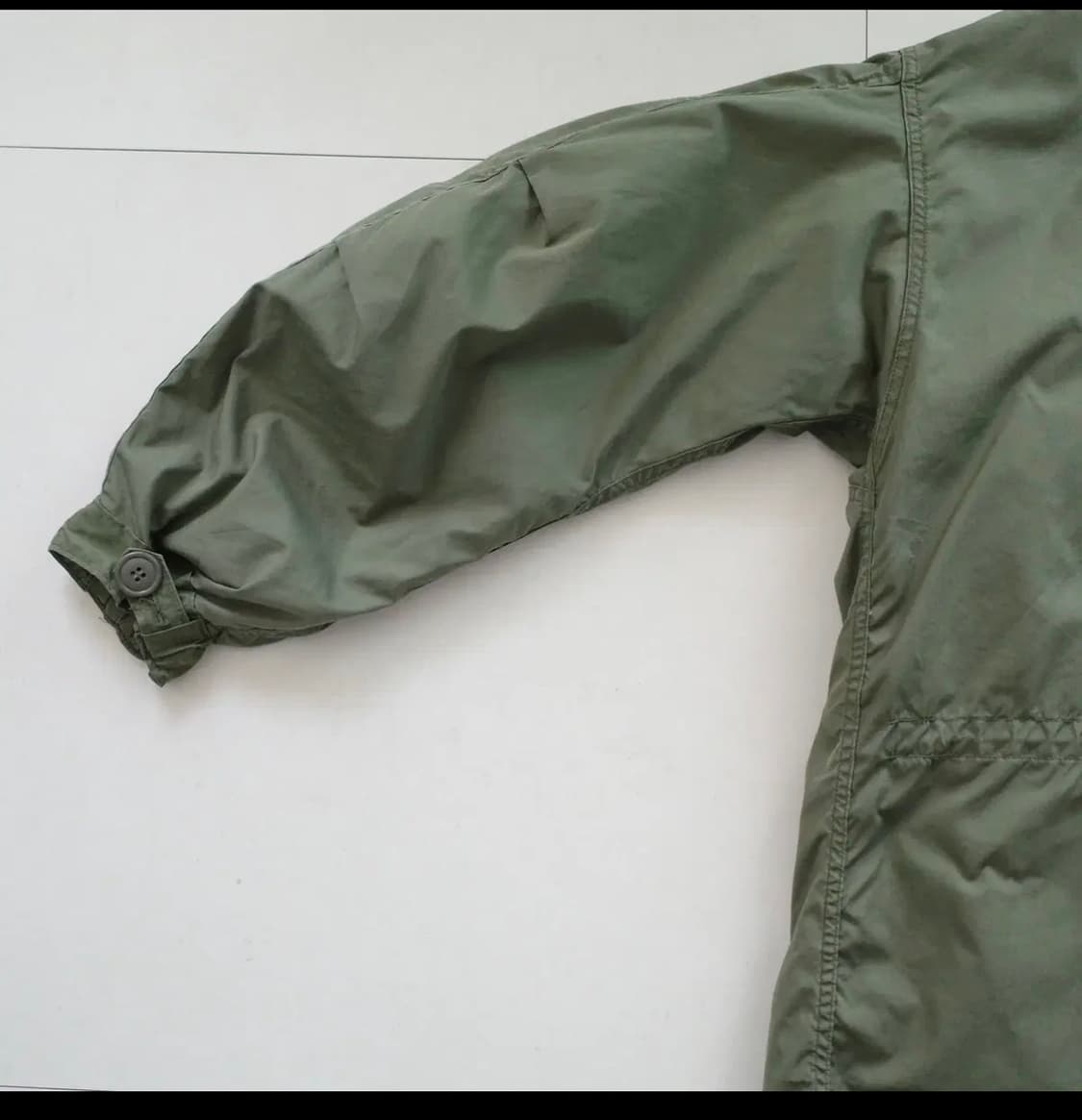 78년산 미군 오리지널 M65 피쉬테일 파카 개파카 M 내피포함 상품이미지9