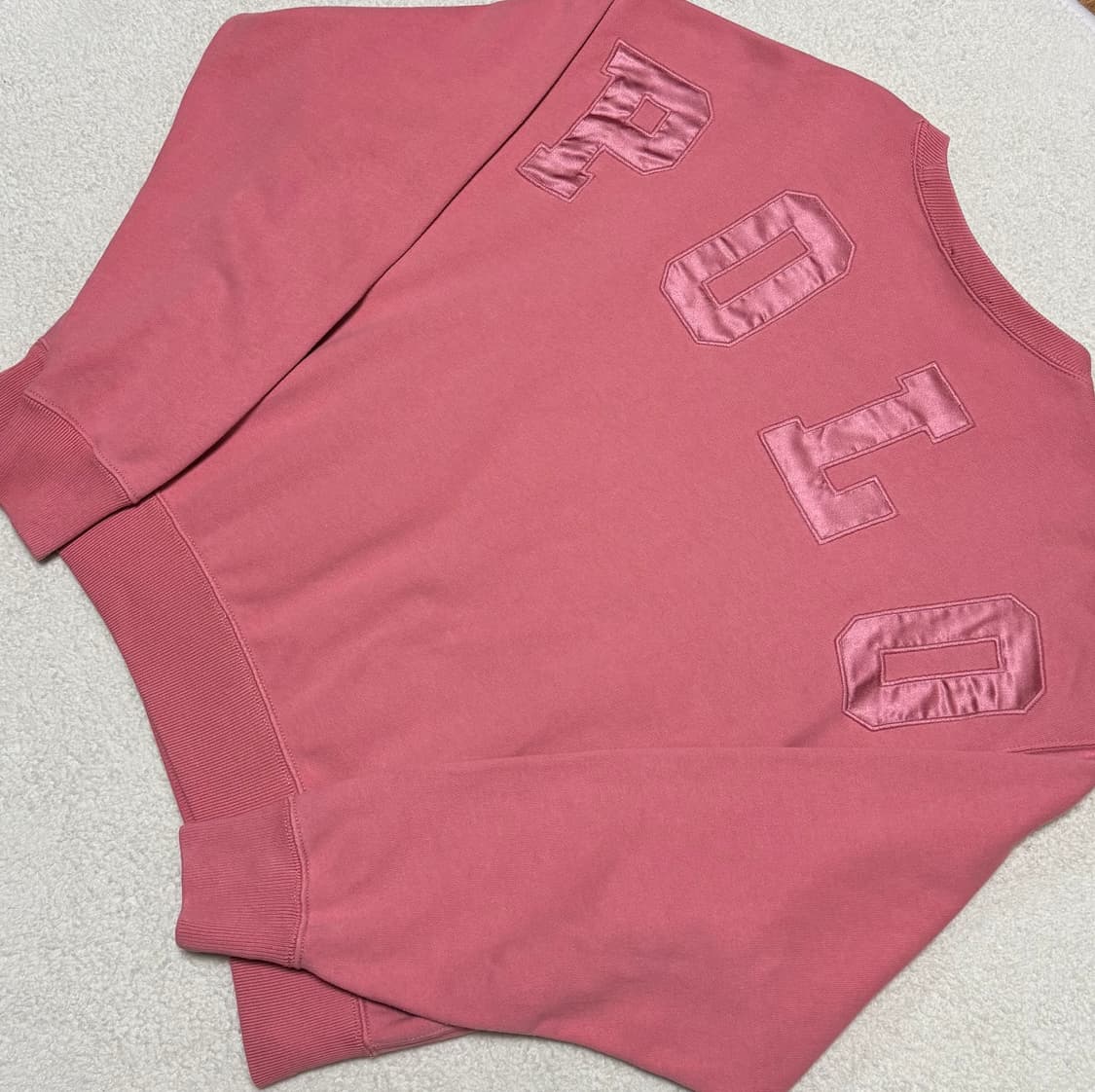 폴로 랄프로렌 핑크 맨투맨 (QR) 상품이미지7