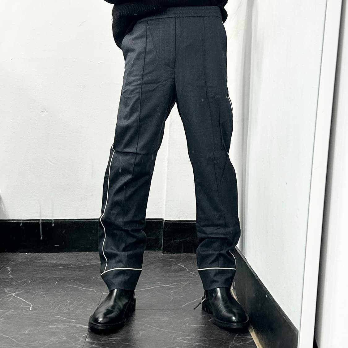 솔리드옴므 파이핑 트라우저 상품이미지2