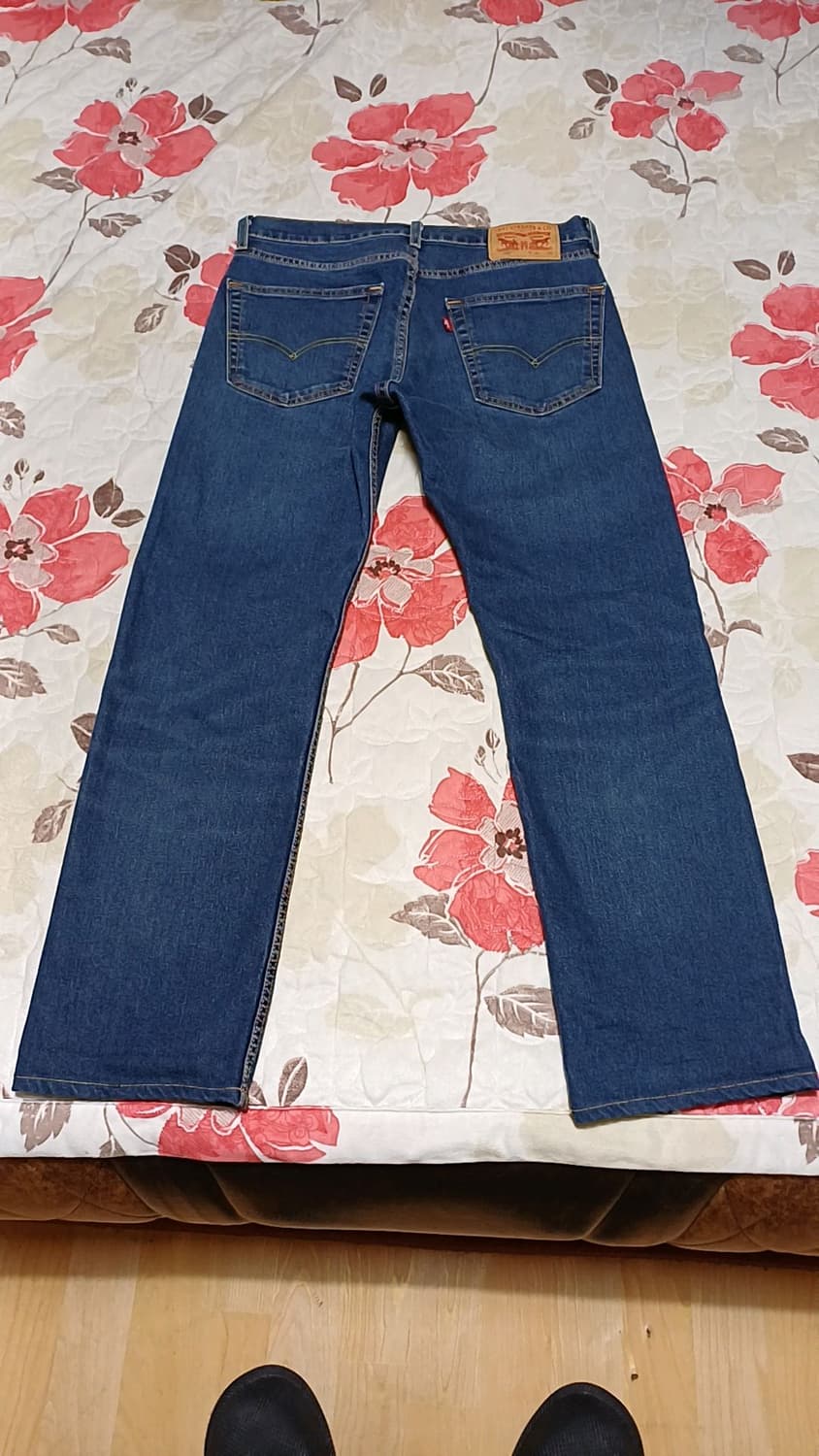 리바이스 505 미세한약기모 청바지 30인치 기장97 상품이미지6