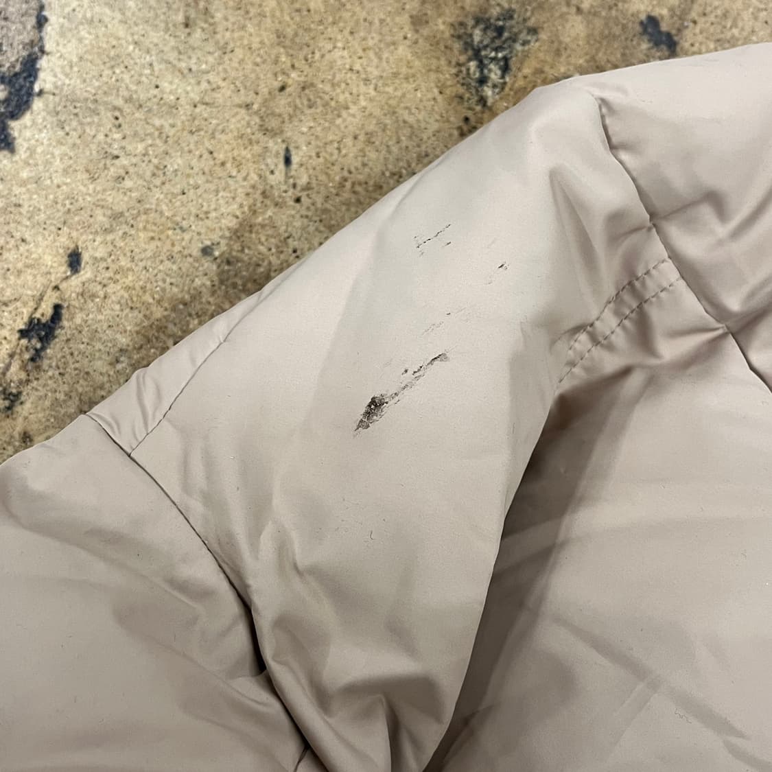 [정품/L] 리바이스 후드 패딩 자켓 베이지 b18 상품이미지8