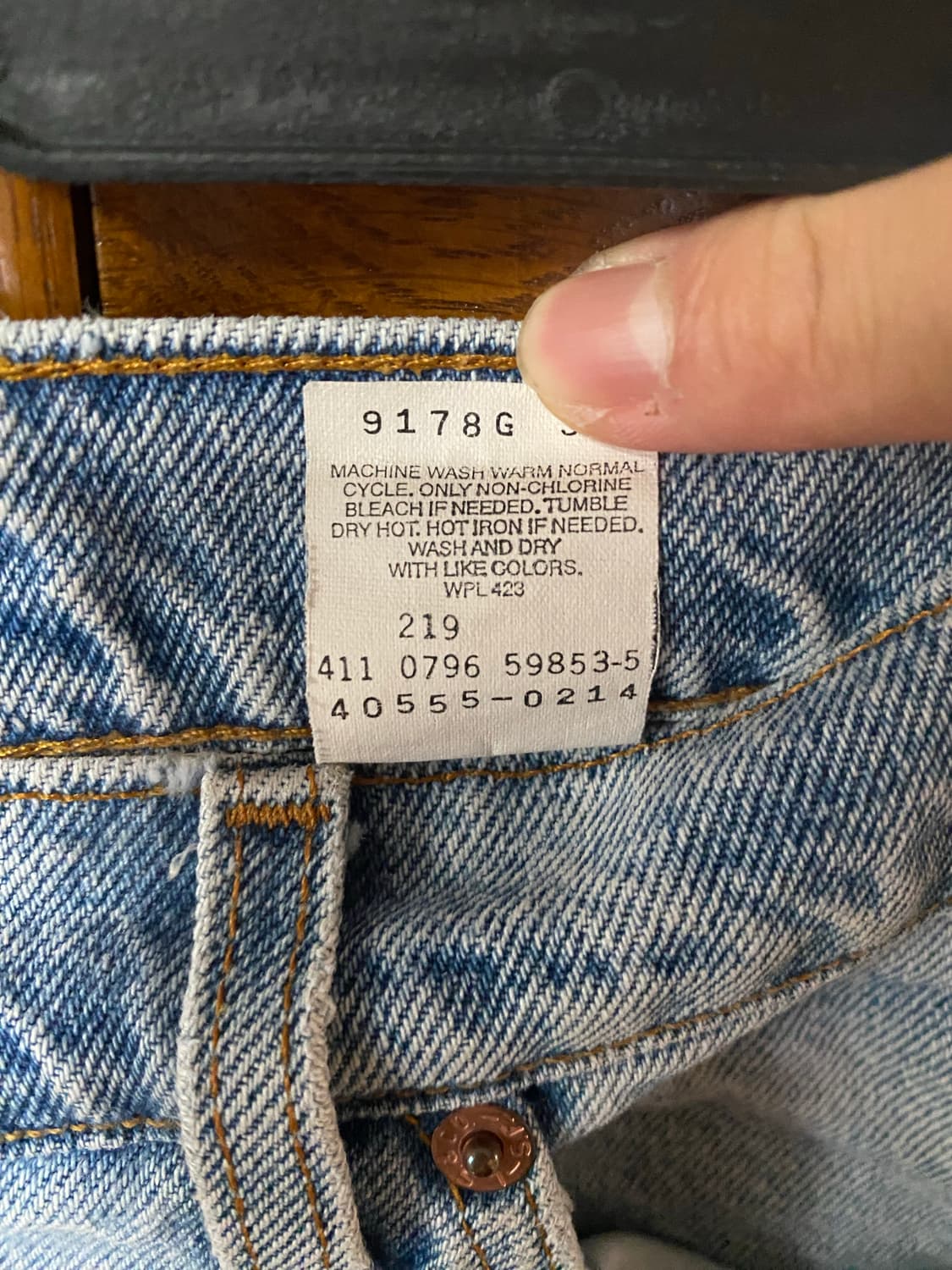 levi's 리바이스 555 오렌지탭 36x34 상품이미지5