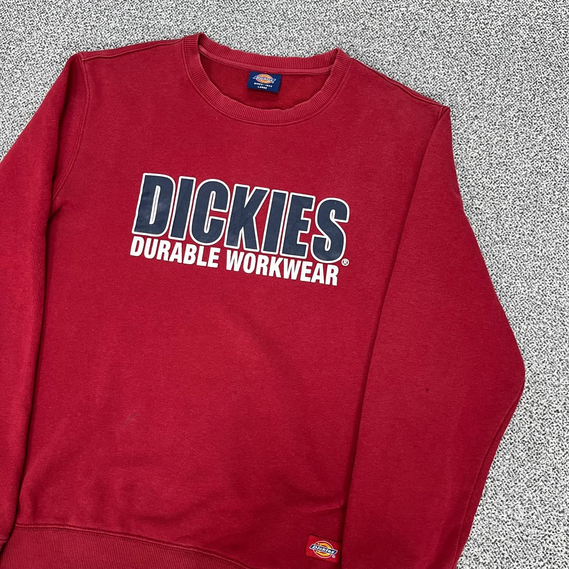 <디키즈 버건디 맨투맨> No.1379 상품이미지5