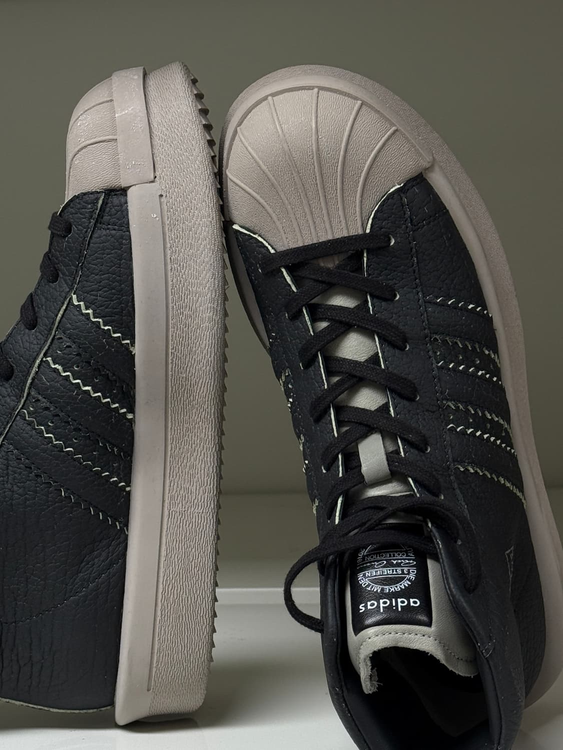 새제품 285 / 릭오웬스 아디다스 마스토돈 프로모델 블랙펄 상품이미지1