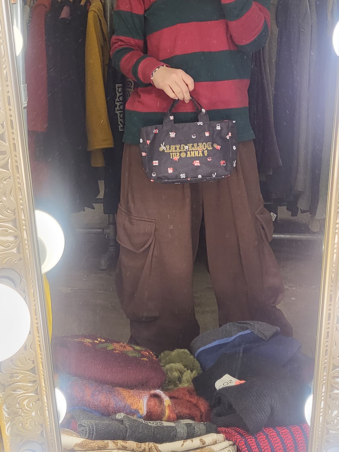 안나수이 돌리걸 미니토트백 상품이미지3