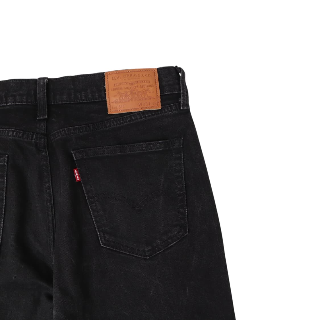 리바이스 514 블랙 진 데님팬츠 상품이미지6