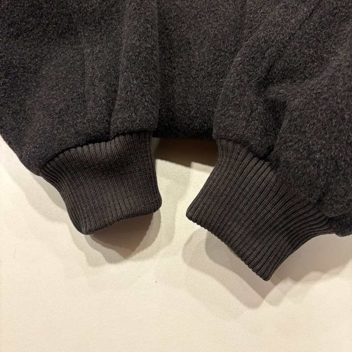 [90] 입생로랑 뿌르 옴므 모직 울 블랙 봄버 블루종 자켓 B789 상품이미지8