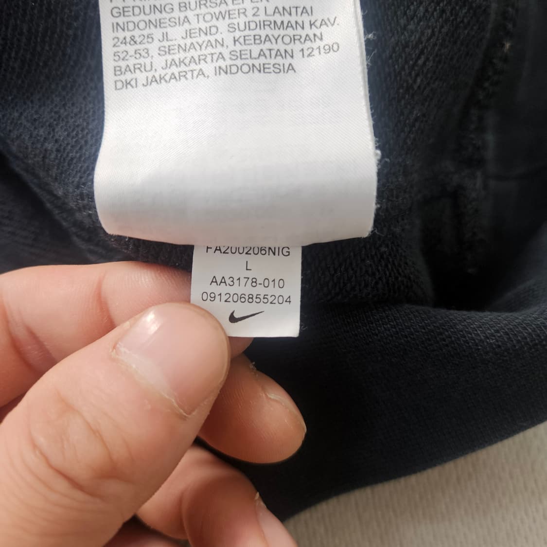 L 나이키 스우시 맨투맨 0325Y 상품이미지5