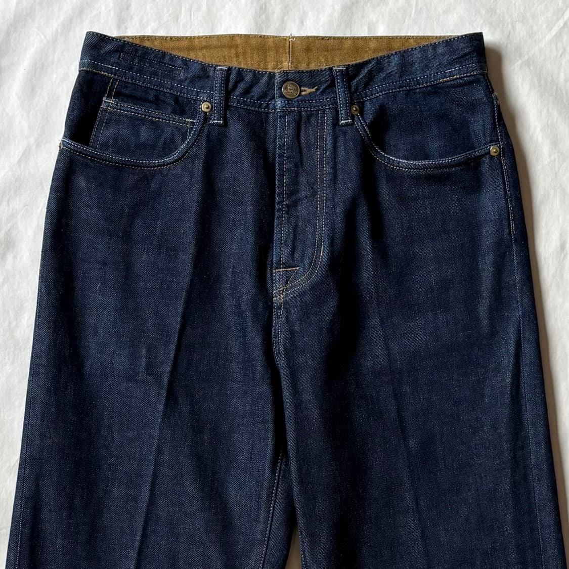 [30-31] Bastong 703 인디고 데님 컴포트 핏 팬츠 상품이미지2