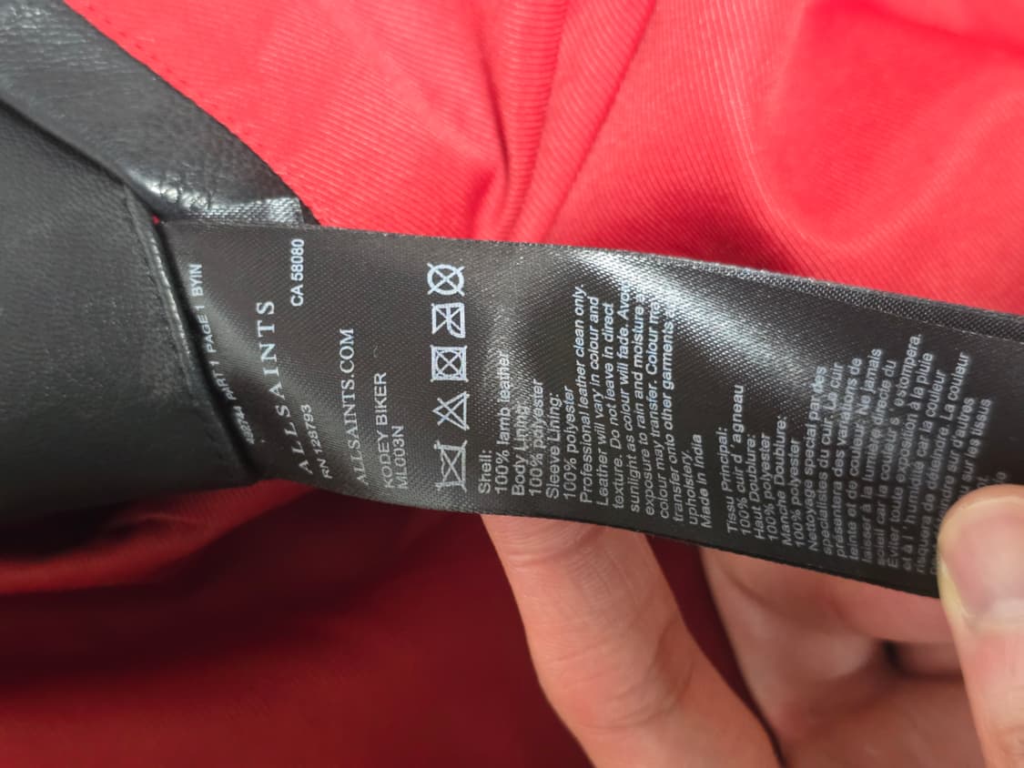 올세인츠 코디 바이커 S 상품이미지5