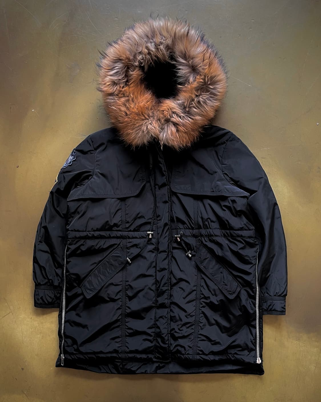 J.S New York Big Raccoon Fur Hood Parka 상품이미지3