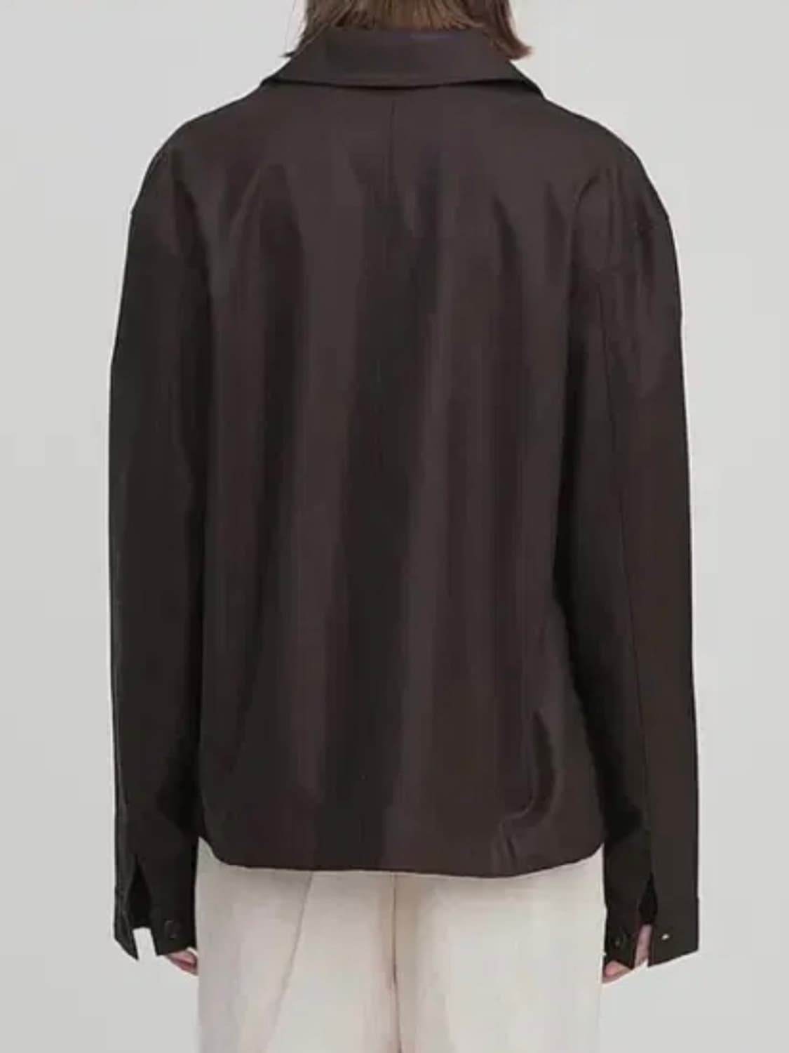 DARKBURGUNDY 3D detail Wool Jacket 상품이미지2