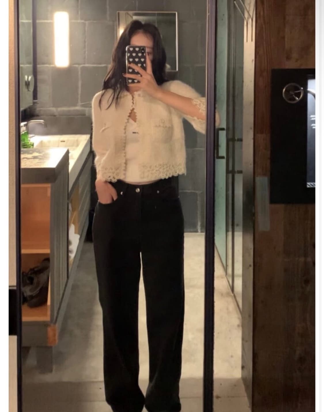 [시예 siye] 타임데님 (흑청 / Long S) 상품이미지5