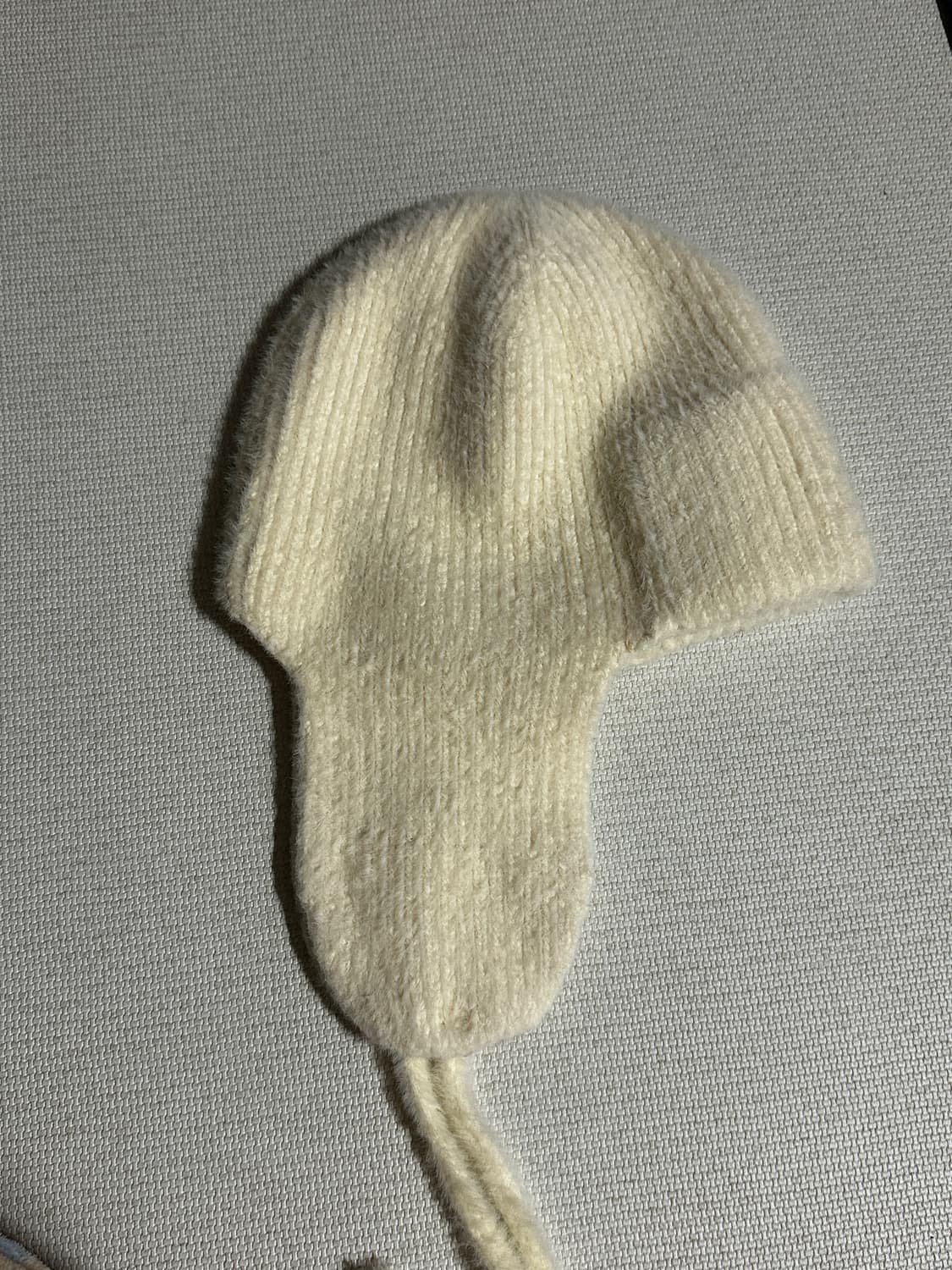 고코리 니트 트루퍼햇 아이보리 상품이미지5