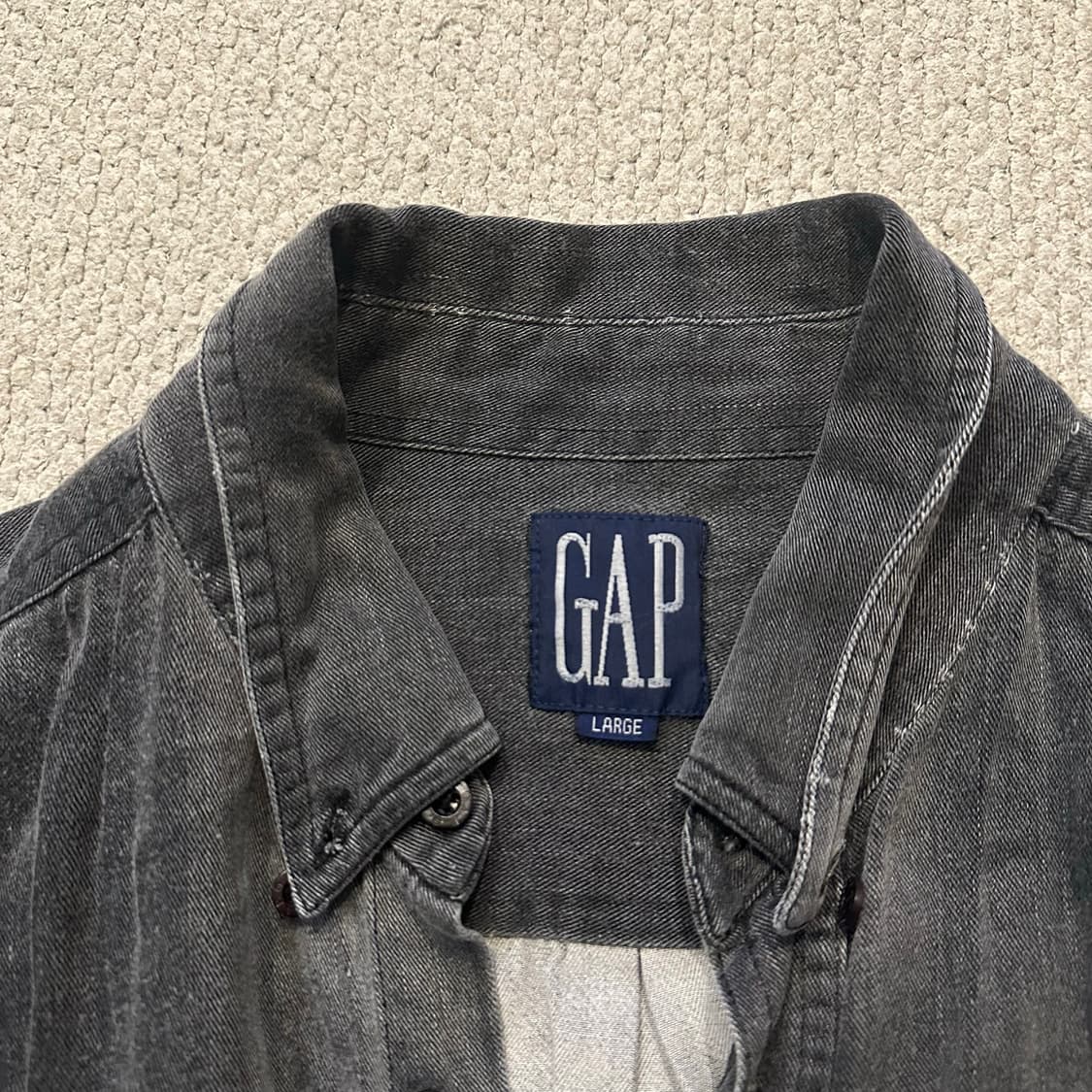 90s 올드갭 Gap 페이디드 셔츠 상품이미지3