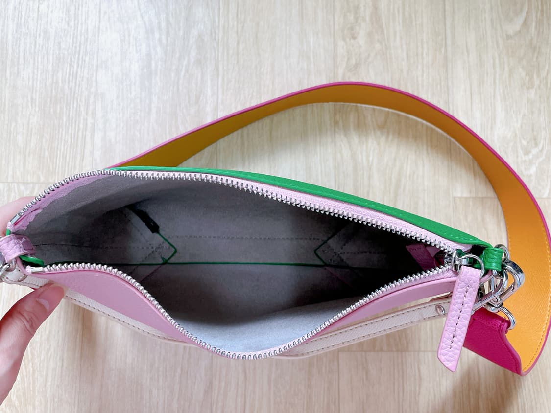 FINDKAPOOR 파인드 카푸어 플랫핑고백 투톤 숄더 겸 크로스백 상품이미지6