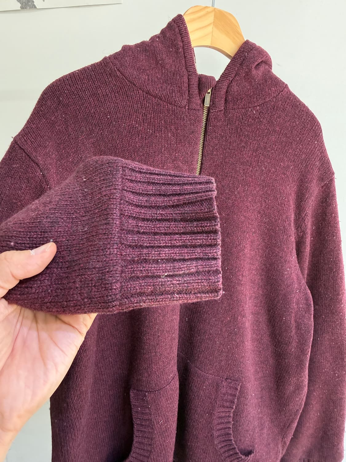 L.L.BEAN 니트 쉐르파 자켓  상품이미지3